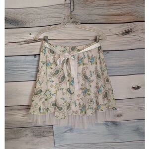 Women's fairy grunge boho mini skirt size Medium